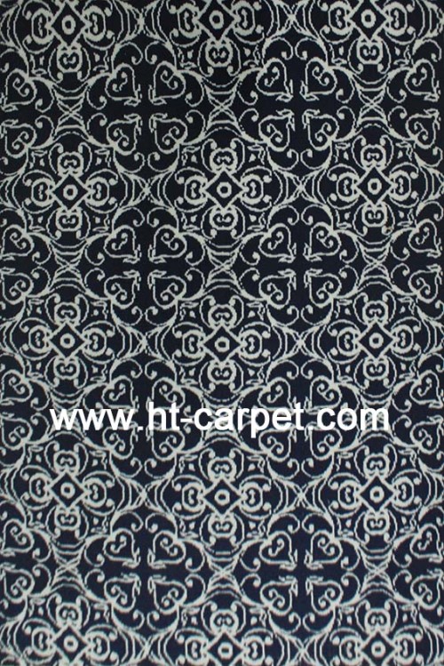 Customized machine made polyester microfiber rugs
