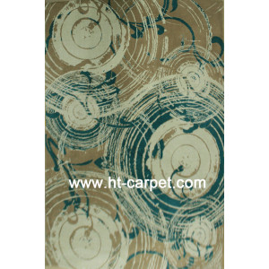 High quality machine made 100% polyester rugs from China