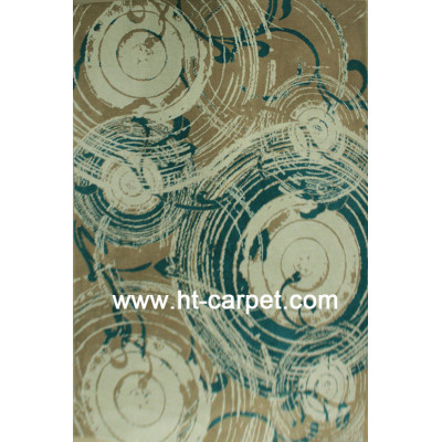 High quality machine made 100% polyester rugs from China