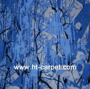 Popular machine made polyester rugs for decoration