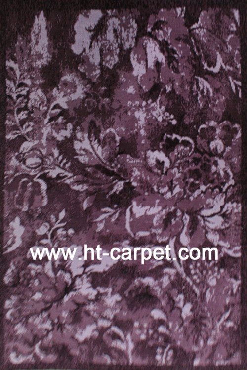Customized machine made polyester area rugs for wholesale