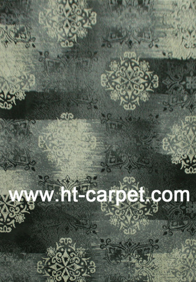Classical style machine tufted microfiber area carpets