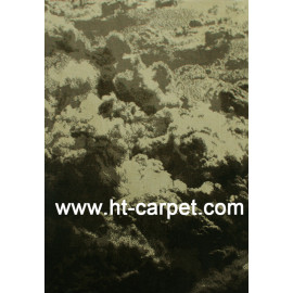 High quality machine made 100% polyester rugs for decoration