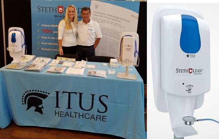 Smarlean dispenser on the Knowlex Infection Prevention and Control Conference in Manchester, England.