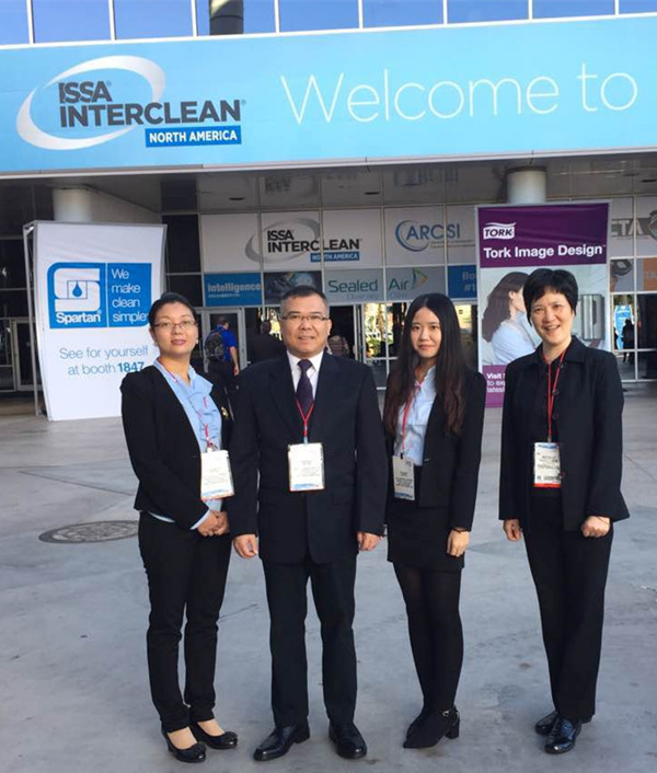 Welcome to visit our Booth: #563at ISSA Interclean in Chicago from Oct. 25-28, 2016
