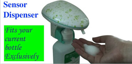 New sensor dispenser exclusive for your exclusive bottle