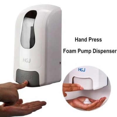 1 liter plastic manual hand soap dispenser with adjustable dose