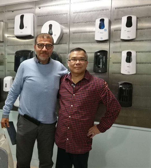 Peru customer visited our company