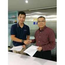 Smarlean sign the exclusive agreement with the customer