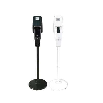2020 Hot Selling Dispenser Floor Standing Automatic Hand Sanitizer Dispenser Floor Stand Aluminum