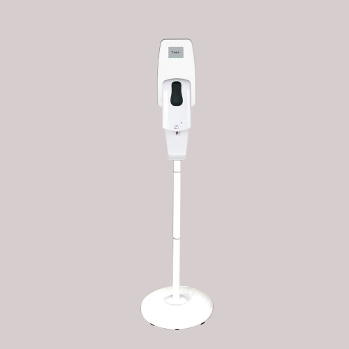 2020 Hot Selling Dispenser Floor Standing Automatic Hand Sanitizer Dispenser Floor Stand Aluminum