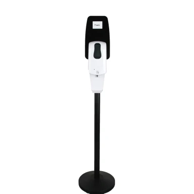 High quality aluminum floor stand for automatic soap dispenser
