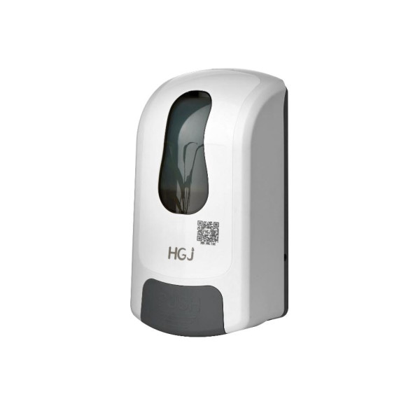 1000ml wall mounted manual soap dispenserr plastic ABS white/black