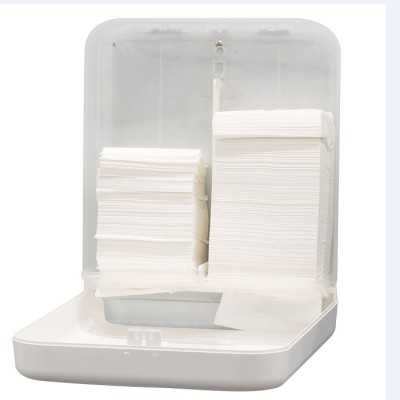 AF6 Dual-Outlet Folded Toilet Paper Dispenser | 600+ Sheets | Sheet-by-Sheet Dispensing
