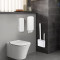 Smarlean AF2 Public Bathroom Toilet Paper Dispenser, Commercial Toilet Tissue Dispenser