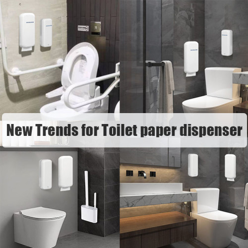 AF2  N/Z Interfold Wall Mount Folded Toilet Paper Tissue Dispenser with Lock