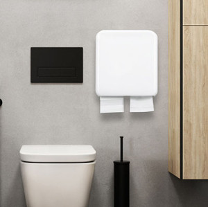 Zásobník toaletních papírových kapesníčků Smarlean Commercial AF6 s dvojitým výstupem na papír