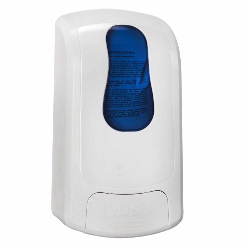 Smarlean Abs Plastic White Black Blue 1000 ml Wall Mounted Manual Liquid Foam Soap Dispenser