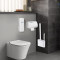 Smarlean A7 Double Jumbo Toilet Roll Dispenser, Twin Toilet Paper Dispenser