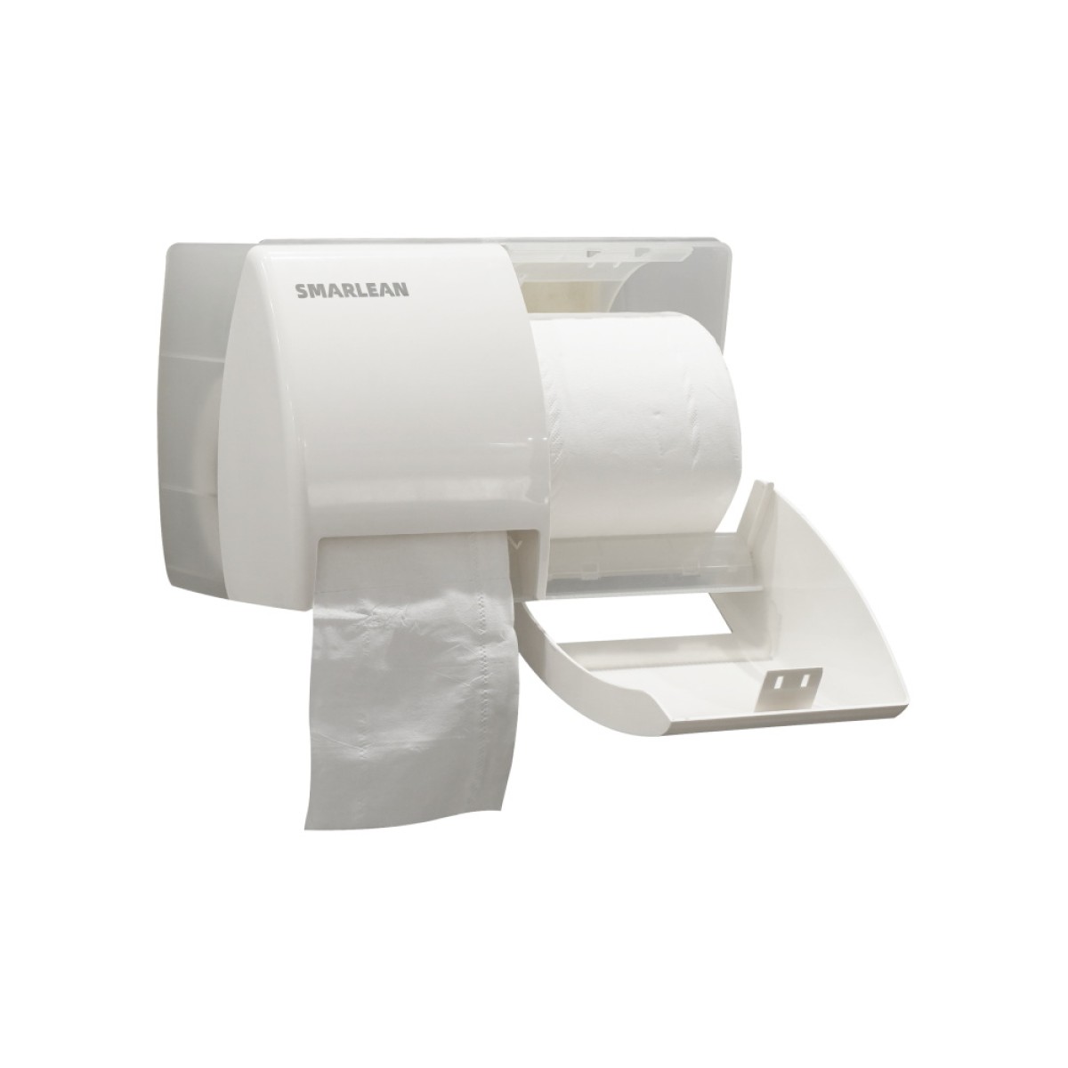 Hotel Toilet Paper Dispenser | Premium Bathroom Tissue Holder with Shelf