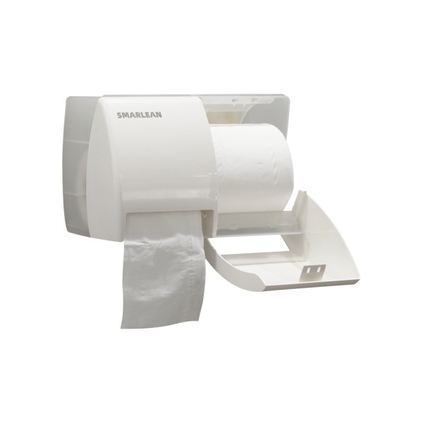 Hotel Toilet Paper Dispenser | Premium Bathroom Tissue Holder with Shelf