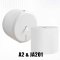 Smarlean A2 Single Sheet Toilet Roll Dispenser, Public Restroom Toilet Paper Dispenser