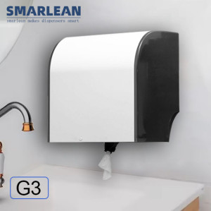 Smarlean Commercial Neat Series Commercial Soap and Sanitizer Dispenser, Paper Dispenser for Bathroom