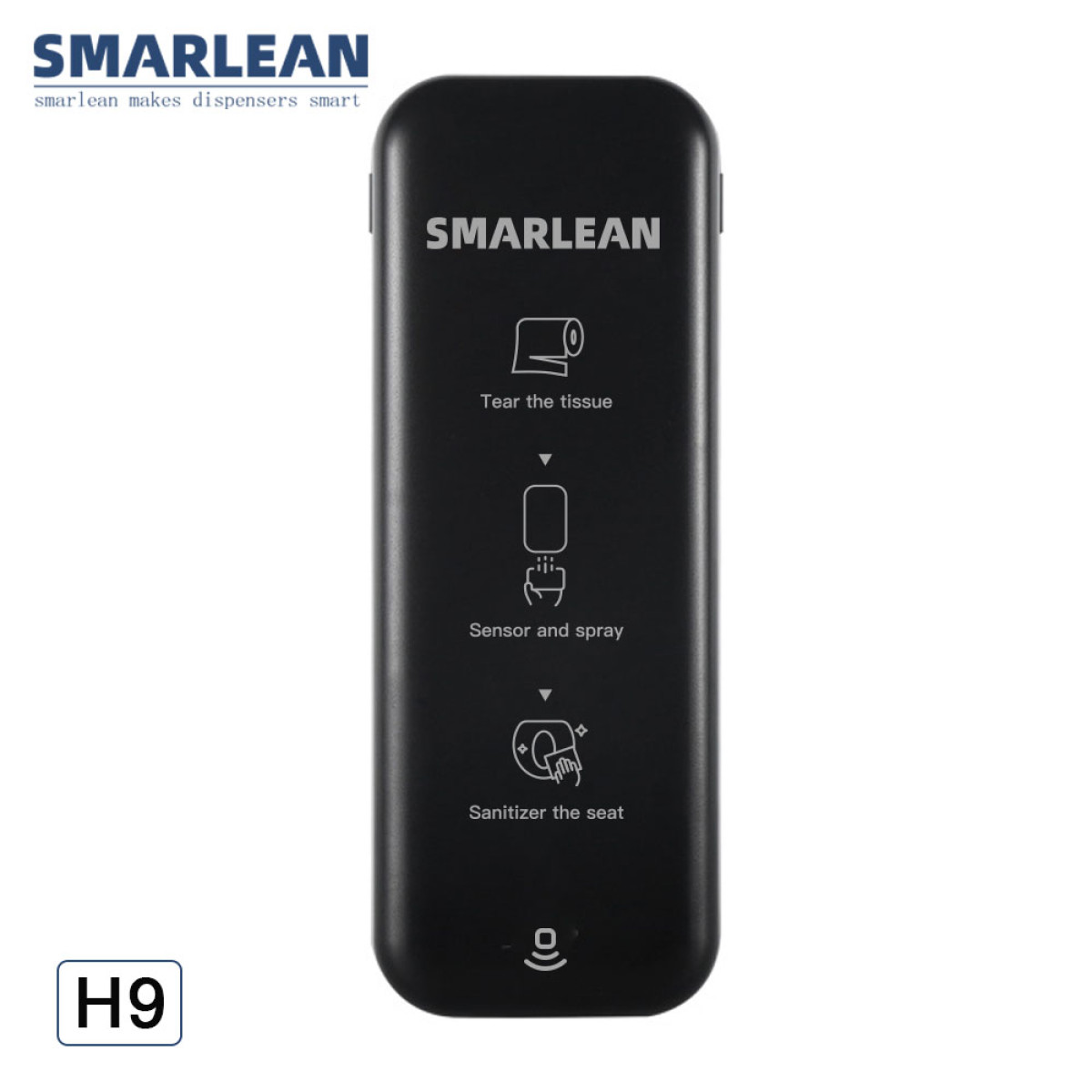 Smarlean HF1 Commercial Toilet Seat Sanitizer Dispenser — Automatic-Operated