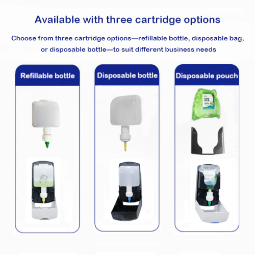Smarlean Commercial H3 Automatic Foam Soap Dispenser, Hands Free Hand Sanitizer