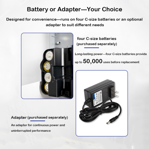 Smarlean Commercial H3 Automatic Foam Soap Dispenser, Hands Free Hand Sanitizer