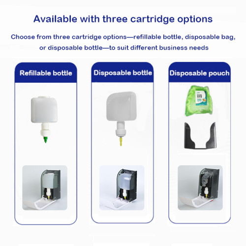 Smarlean H8 Electric Soap Dispenser (Liquid/Foam/Spray) — Refillable or Disposable Options