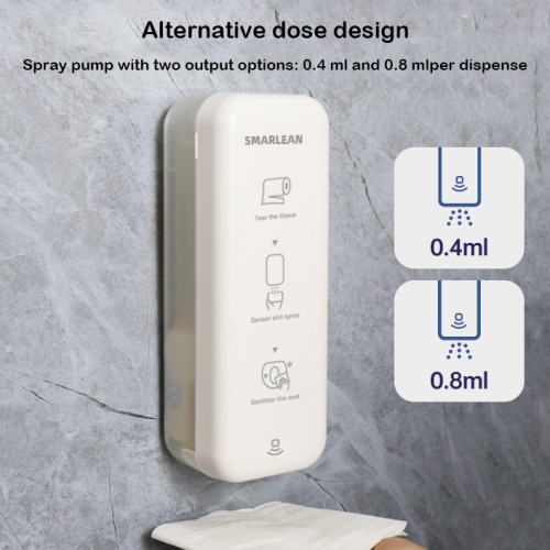 Smarlean HF1 Commercial Toilet Seat Sanitizer Dispenser — Automatic-Operated