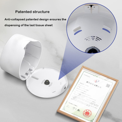 Smarlean A1 Paper-Saving Center-Pull Toilet Tissue Dispenser for Commercial Use