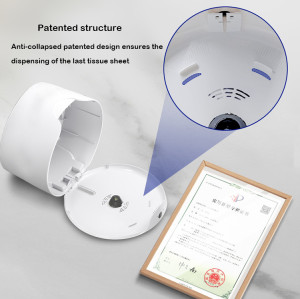 Smarlean A1 Paper-Saving Center-Pull Toilet Tissue Dispenser for Commercial Use