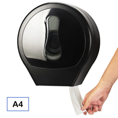 Smarlean A4 Large Paper Roll Dispenser, Controlled Toilet Paper Dispenser