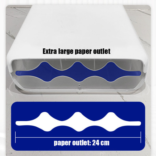 Smarlean GF1 High-Capacity Multifold Paper Towel Dispenser | One-at-a-Time Hygienic Hand Towel Dispenser