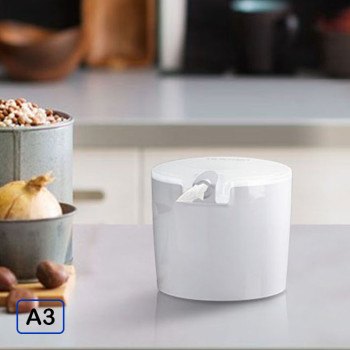 Commercial Tabletop Center-Pull Napkin Dispenser | Smarlean A3 Touch-Free Foodservice Tissue Dispenser