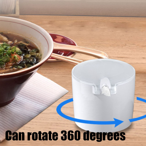 Commercial Tabletop Center-Pull Napkin Dispenser | Smarlean A3 Touch-Free Foodservice Tissue Dispenser