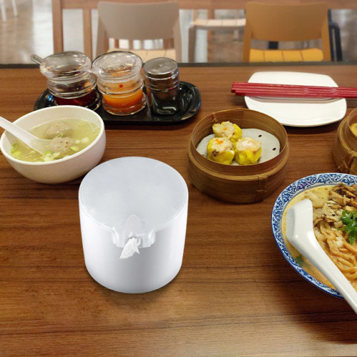 Commercial Tabletop Center-Pull Napkin Dispenser | Smarlean A3 Touch-Free Foodservice Tissue Dispenser