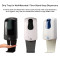 Smarlean Contactless Anti-Theft Wall Automatic Black Soap Dispenser for Away-From-Home Facilities—Supports Liquid, Foam & Spray