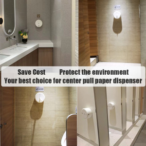 Smarlean A1 Center Pull Tissue Dispenser for Commercial Washrooms