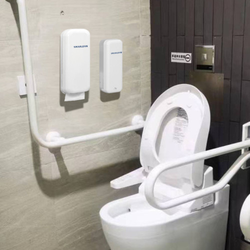 Automatic Toilet Seat Sanitizer Dispenser | Touchless Toilet Seat Cleaner for Commercial Restrooms | Smarlean