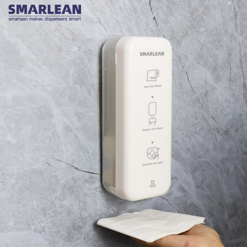 Automatic Toilet Seat Sanitizer Dispenser | Touchless Toilet Seat Cleaner for Commercial Restrooms | Smarlean