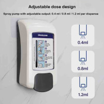 Commercial Manual Soap Dispenser | Push Bar Wall Mounted Hygiene Dispenser
