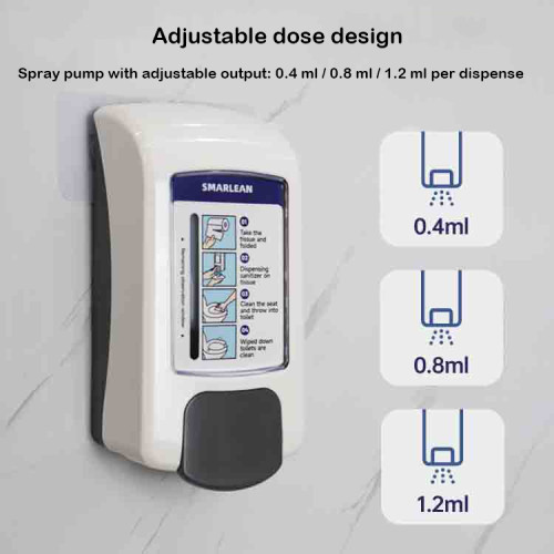 Commercial Manual Soap Dispenser | Push Bar Wall Mounted Hygiene Dispenser