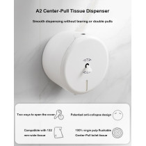 Paper Dispenser for Offices & Commercial Buildings | Compact Restroom Solution