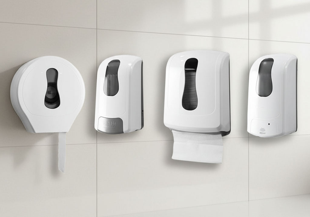 smarlean Silk series commercial soap dispenser and paper dispenser