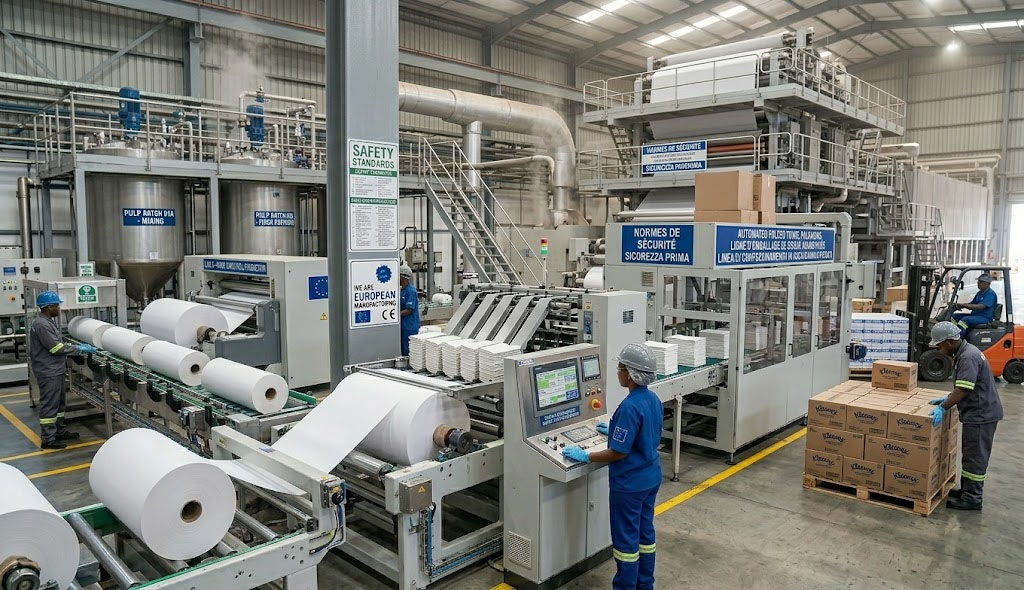 Commercial paper dispenser