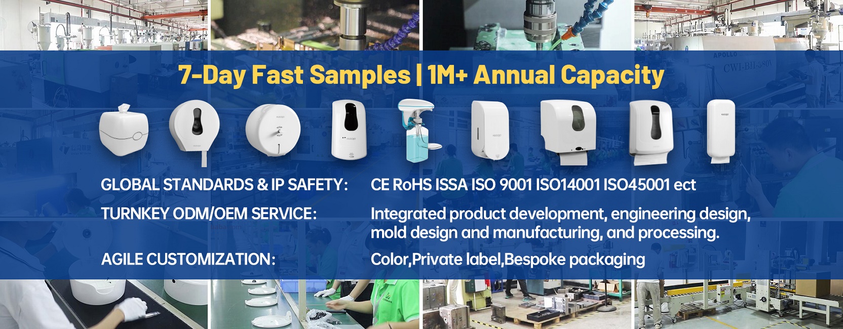 OEM ODM commercial hygiene dispenser