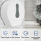 Commercial wall mounted Plastic Jumbo Roll Toilet Tissue Paper Dispenser | kitchen Bathroom